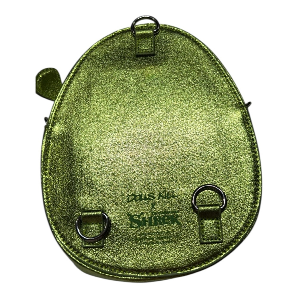 Green Rhinestone Shrek Face Crossbody Bag NEW BBOX4 - Picture 2 of 11